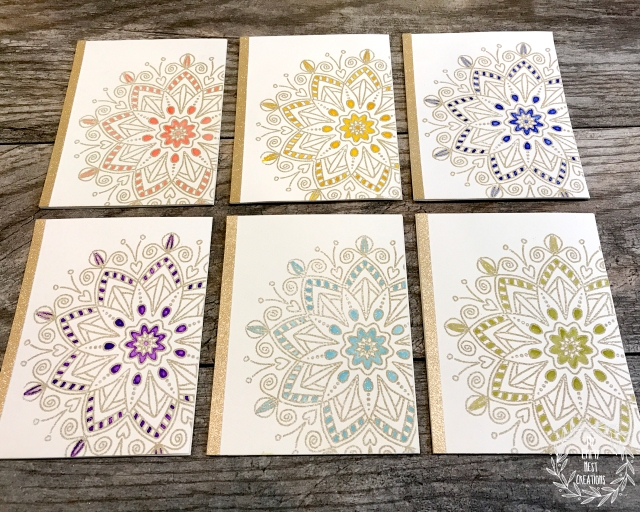 My Empty Nest Creations using Simon Says Stamp Star Flower stamp
